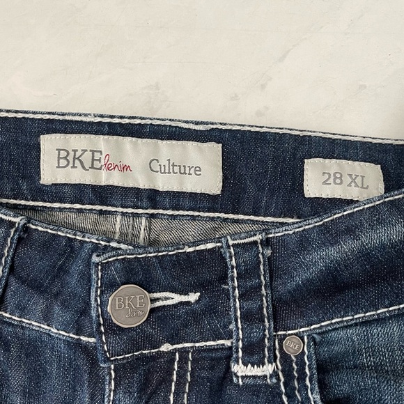 BKE Culture Bootcut Dark Wash Jeans Size 28XL - Picture 5 of 8